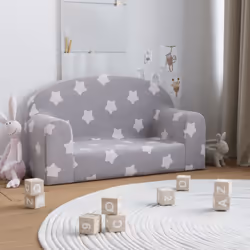 Questo morbido divano per bambini a 2 posti offre al vostro piccolo un luogo confortevole per leggere, giocare, o rilassarsi. ...