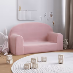 Questo morbido divano per bambini a 2 posti offre al vostro piccolo un luogo confortevole per leggere, giocare, o rilassarsi. ...