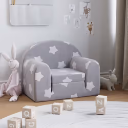 Questo morbido divano letto per bambini offre al vostro piccolo un luogo confortevole per leggere, giocare, o fare un pisolin ...