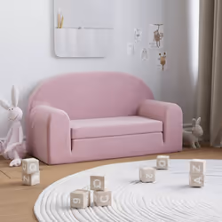 Questo morbido divano letto per bambini a 2 posti offre al vostro piccolo un luogo confortevole per leggere, giocare, o fare  ...