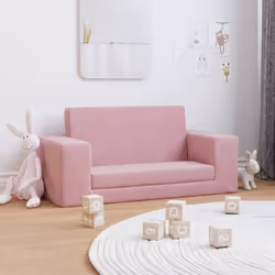 Questo morbido divano letto per bambini a 2 posti offre al vostro piccolo un luogo confortevole per leggere, giocare, o fare ...