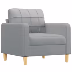 VidaXL 3200993 set di mobili per soggiorno Grigio chiaro Metallo, Legno compensato - Vista aggiuntiva 4