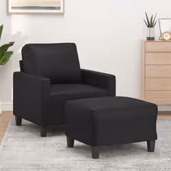 VidaXL 3201019 set di mobili per soggiorno Nero - Vista aggiuntiva 2
