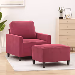 VidaXL 3201049 set di mobili per soggiorno Bordeaux Metallo, Legno compensato - Vista aggiuntiva 2