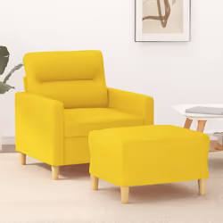 Questa poltrona con poggiapiedi è il luogo ideale per chiacchierare, leggere, guardare la TV o semplicemente rilassarsi. È de ...
