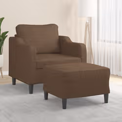 VidaXL 3201130 set di mobili per soggiorno Marrone Metallo, Legno compensato - Vista aggiuntiva 2