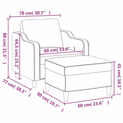 VidaXL 3201130 set di mobili per soggiorno Marrone Metallo, Legno compensato - Vista aggiuntiva 6