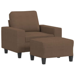 VidaXL 3201146 set di mobili per soggiorno Marrone Metallo, Legno compensato