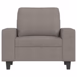 VidaXL 3201150 set di mobili per soggiorno Grigio talpa Metallo, Legno compensato - Vista aggiuntiva 4