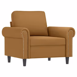 VidaXL 3201212 set di mobili per soggiorno Marrone Metallo, Legno compensato - Vista aggiuntiva 3