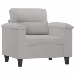 VidaXL 3201226 set di mobili per soggiorno Grigio chiaro Metallo, Legno compensato - Vista aggiuntiva 4