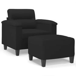 VidaXL 3201228 set di mobili per soggiorno Nero Metallo, Legno compensato