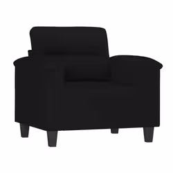 VidaXL 3201228 set di mobili per soggiorno Nero Metallo, Legno compensato - Vista aggiuntiva 4