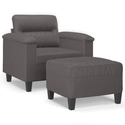 VidaXL 3201239 set di mobili per soggiorno Grigio