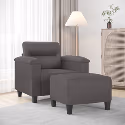 VidaXL 3201239 set di mobili per soggiorno Grigio - Vista aggiuntiva 2