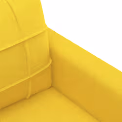 VidaXL 3201247 set di mobili per soggiorno Giallo Metallo, Legno compensato - Vista aggiuntiva 6