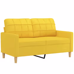 VidaXL 3201271 set di mobili per soggiorno Giallo Metallo, Legno compensato - Vista aggiuntiva 4