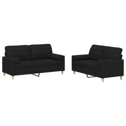 VidaXL 3201294 set di mobili per soggiorno Nero