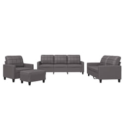 VidaXL 3201345 set di mobili per soggiorno Grigio