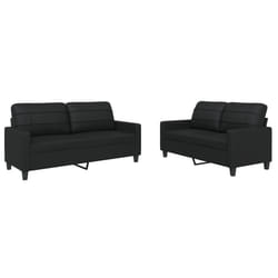 VidaXL 3201358 set di mobili per soggiorno Nero