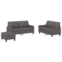 VidaXL 3201370 set di mobili per soggiorno Grigio
