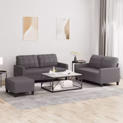 VidaXL 3201370 set di mobili per soggiorno Grigio