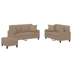 VidaXL 3201377 set di mobili per soggiorno Cappuccino