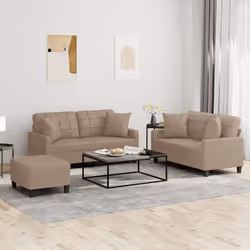 VidaXL 3201377 set di mobili per soggiorno Cappuccino - Vista aggiuntiva 2