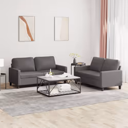 VidaXL 3201410 set di mobili per soggiorno Grigio
