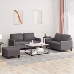 VidaXL 3201415 set di mobili per soggiorno Grigio - Vista aggiuntiva 2