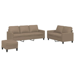 VidaXL 3201427 set di mobili per soggiorno Cappuccino