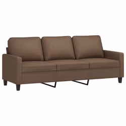 VidaXL 3201439 set di mobili per soggiorno Marrone Metallo, Legno compensato - Vista aggiuntiva 5
