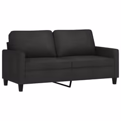 Set di Divani 2 pz con Cuscini Nero in Tessutocod mxl 83125 - Vista aggiuntiva 3
