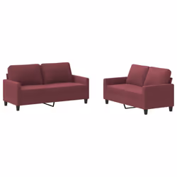 VidaXL 3201450, Rosso, Schiuma, Metallo, Poliestere, Tessile, 158 cm, 77 cm, 80 cm