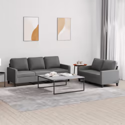 VidaXL 3201461 set di mobili per soggiorno Grigio