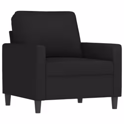 Set di Divani 3 pz con Cuscini Nero in Vellutocod mxl 83130 - Vista aggiuntiva 3