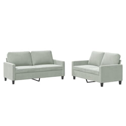 VidaXL 3201496 set di mobili per soggiorno Grigio