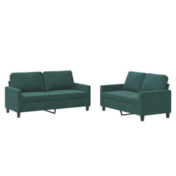 VidaXL 3201508 set di mobili per soggiorno Verde