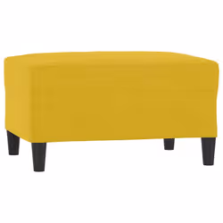 VidaXL 3201512 set di mobili per soggiorno Giallo Metallo, Legno compensato - Vista aggiuntiva 5