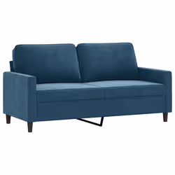 VidaXL 3201515 set di mobili per soggiorno Blu Metallo, Legno compensato - Vista aggiuntiva 4