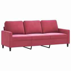 VidaXL 3201520 set di mobili per soggiorno Rosso - Vista aggiuntiva 4