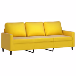 VidaXL 3201532 set di mobili per soggiorno Giallo - Vista aggiuntiva 4