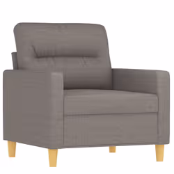 VidaXL 3201551 set di mobili per soggiorno Grigio talpa