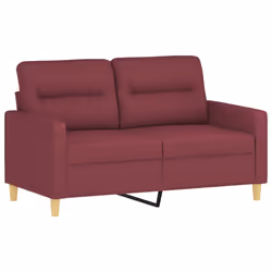 VidaXL 3201558 set di mobili per soggiorno Rosso - Vista aggiuntiva 4