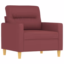 VidaXL 3201566 set di mobili per soggiorno Rosso