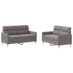 VidaXL 3201575 set di mobili per soggiorno Grigio talpa