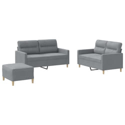 VidaXL 3201592 set di mobili per soggiorno Grigio