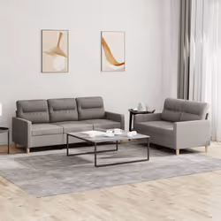 VidaXL 3201607 set di mobili per soggiorno Grigio talpa