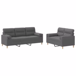 VidaXL 3201609, Grigio, Schiuma, Metallo, Poliestere, Tessile, 60 cm, 50 cm, 41 cm