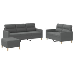 VidaXL 3201625 set di mobili per soggiorno Grigio